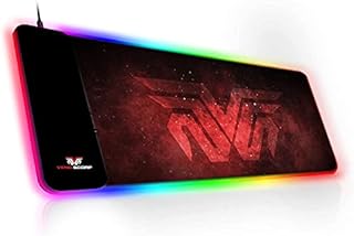 Veno Scorp - Wireless Charging RGB Gaming Mouse Pad 10W, LED Mouse Mat 800x300x4MM, 10 Light Modes Extra Large Mousepad Non-Slip Rubber Base Computer Keyboard Mat for Gaming, Macbook, PC, Laptop, Desk