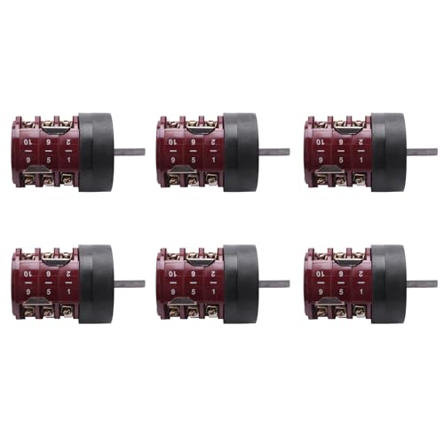 Interrupteur de pneu pour moteur de démonte-pneu de voiture de table à pédale 220V 380V 32A Lot de 6