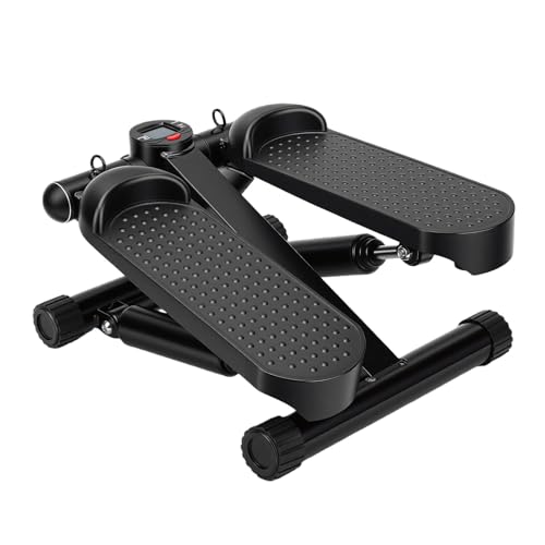 BSTiltion Precise Fitness Stepper Máquina Silenciosa de Escaleras de Tres Niveles para el Hogar Pantalla LED Antideslizante, Adecuada para Entrenamiento de Piernas Metal ABS 1 Batería CR2032 9,5 X