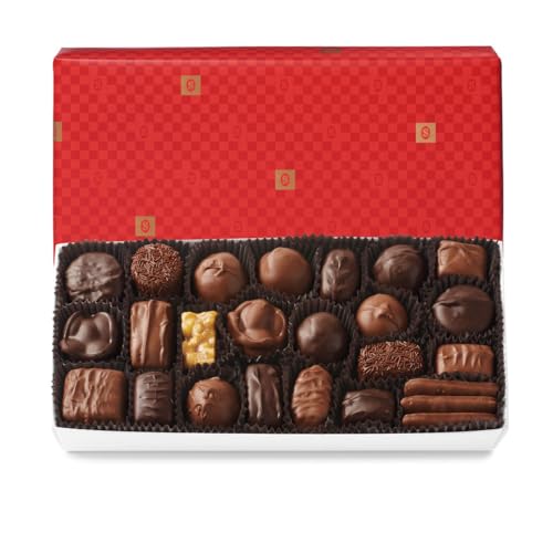 See's Candies Assorted Chocolates (1 Pound (Pack of 1), Red Gift Wrap)