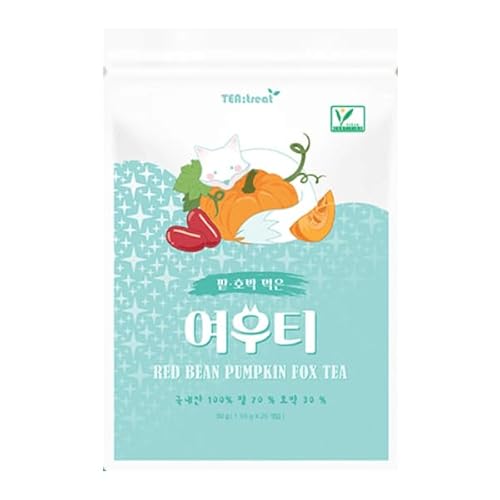 ヨウティー 小豆かぼちゃキツネティー, 20包入り, むくみケア, 韓国産