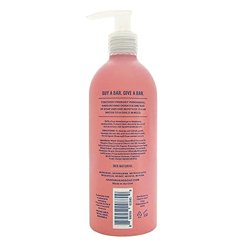 Hand In Hand, Bergamot & Crisp Basil Cactus Blossom Hand Soap, 10 Fl Oz image 5