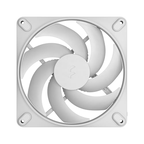 Image of Fractal Design Momentum 14 - Silent PC Case Fan - 140 mm - Liquid Crystal Polymer LCP blades - FDB Fluid Dynamic Bearing - PWM control - Cooling Performance - Powerful Airflow - Quiet Operation -White