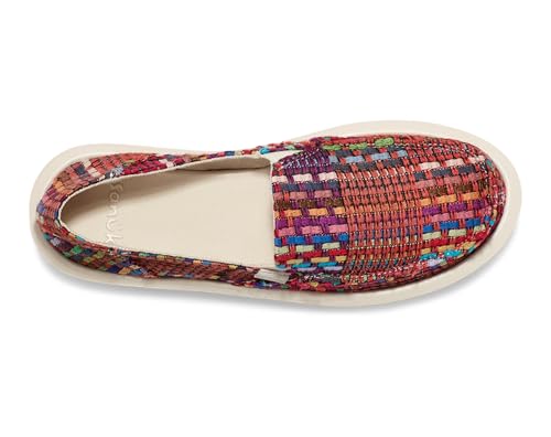 Image of Sanuk Womens Donna Soft Top Hemp Loafers | Womens Shoes | Slip On Shoes for Women | Women's Slip-on Loafers | Memory Foam Footbed