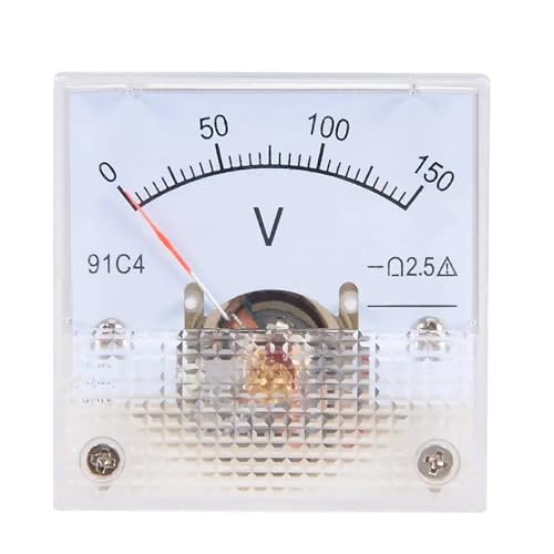 Voltmètre CC 91C4 à aiguille haute précision pour panneau DC - 2