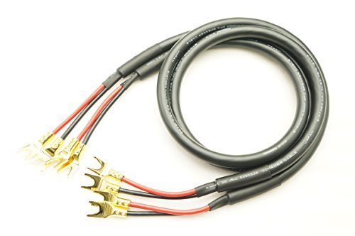 Amazon | MOGAMI 3103 2本ペア 純銅製24Kメッキ Yラグ スピーカー
