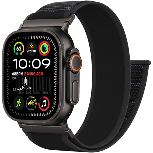 Trail Loop Nylon Sport Band Compatible with Apple Watch Ultra 3 2 Band for Men 49mm 46mm 45mm 44mm...