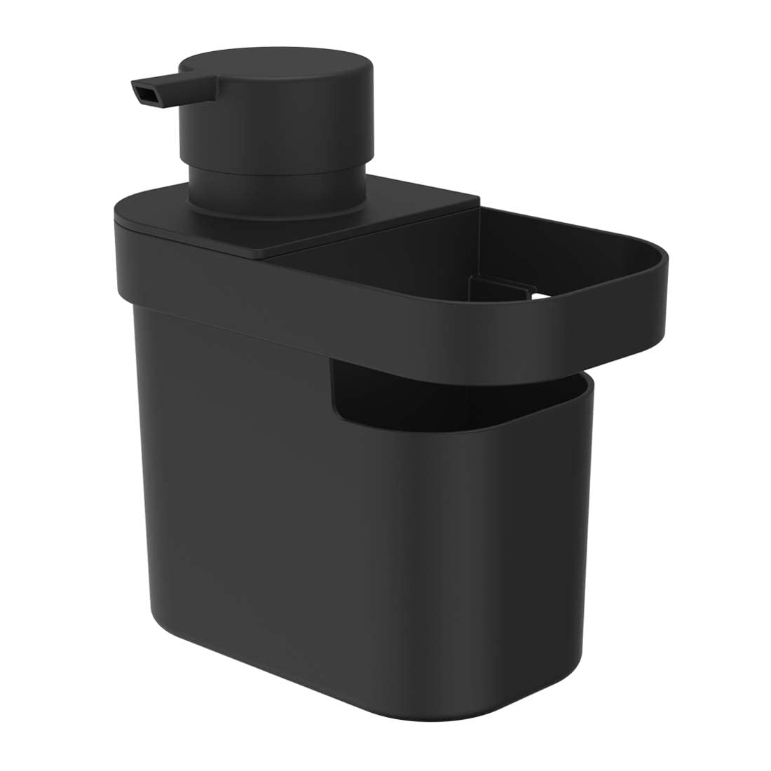 OU DT 550 PTF Dispenser de Detergente e Organizador Trium Preto Fechado 650 ml