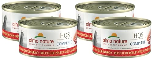 almo nature HQS Complete Chicken with Duck in Gravy, Grain