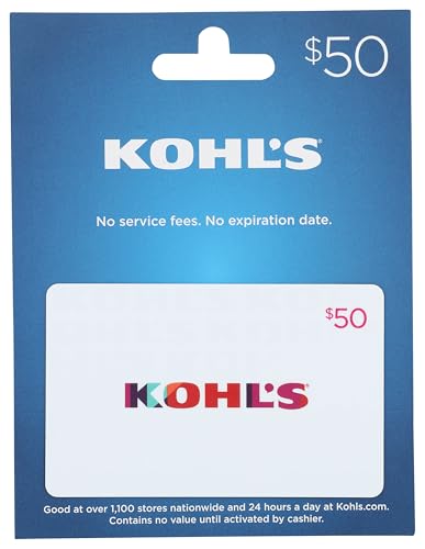 Image of Kohls Physical Gift Card - $50