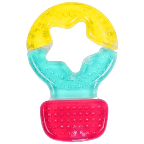 Image of 1st Step Water Filled Silicone Baby Cooling Teether Soother, 100% Safe BPA Free 4M+