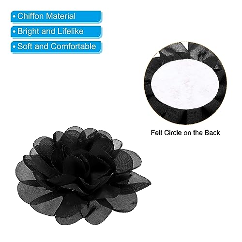 PATIKIL 3.9" Chiffon Flowers - Image 4