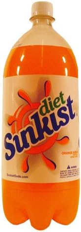 Zero Sugar Orange Soda, 2 L Bottle
