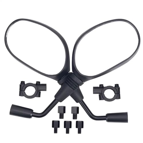 Rétroviseurs de guidon moto 8mm 10mm universels pour scooter et ATV