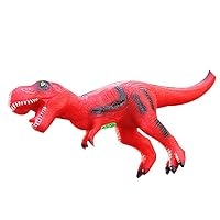 Exquisite Simulation Dinosaur Figure Toy Electric Sound Tyrannosaurus Model Kid Entertainment, Material Dinosaur Toy (Red)