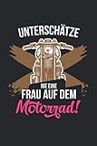  Mein Motorrad Tourenbuch: Dein persönliches Reisetagebuch für Motorrad Touren und Motorrad Reisen ♦ für über 100 Touren ♦ Handliches 6x9 Format ♦ Motiv: Frau auf dem Motorrad 4