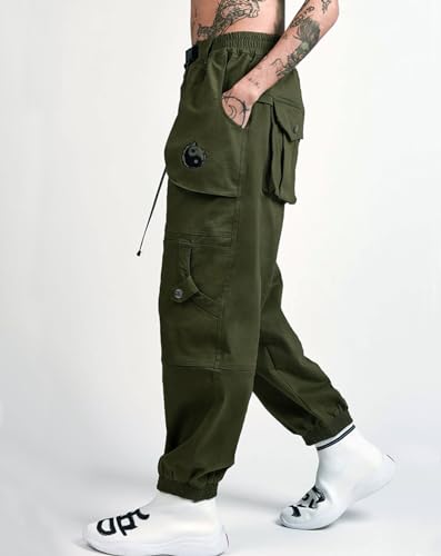 MFCT Japanese Streetwear Cargo Joggers for Men3