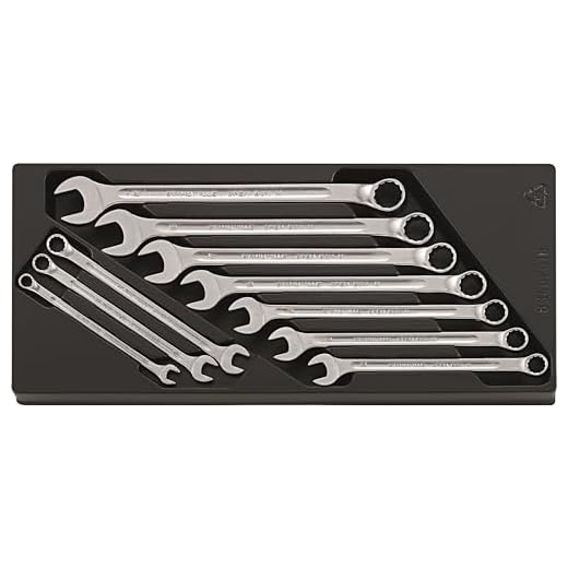 Stahlwille 14/10KT Satz: Ring-Maulschlüssel OPEN-BOX, lang Nr. 14/10 KT