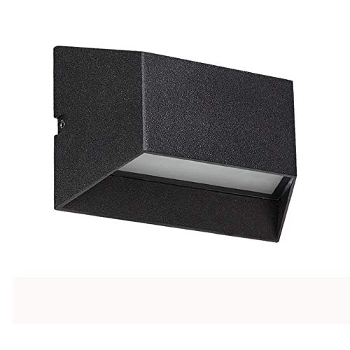 Aplique LED de pared 5W impermeable para interior y exterior con placa montaje 2