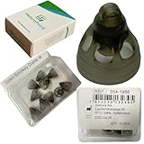 Phonak Open Smokey Hearing Aid Domes 4.0 – Medium Size (M) – 10-Pack – Compatible with Marvel, Paradise, Lumity RIC Devices – Original Phonak Replacement Tips (Medium)