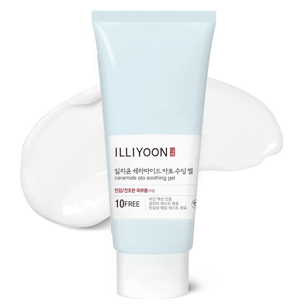 Illiyoon Ceramide Ato Soothing Gel – Vegan Facial Moisturizer for All Skin types, 5.9 Fl Oz (175ml) Illiyoon Ceramide Ato Soothing Gel – Vegan Facial Moisturizer for All Skin types, 5.9 Fl Oz (175ml)