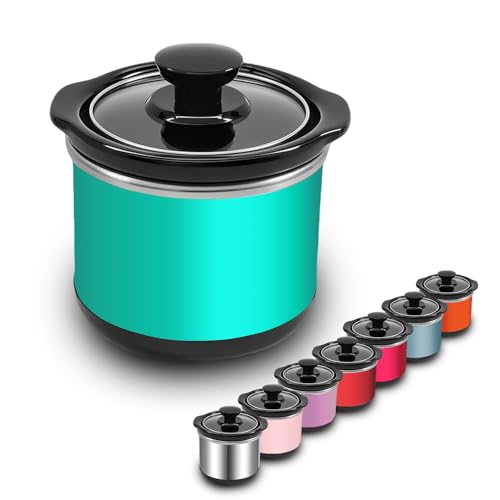 Mini Slow Cooker 0.65 Qt Green
