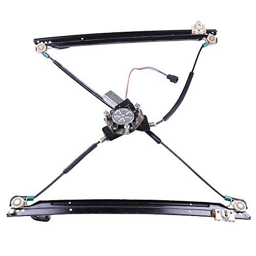 Power Window Lift Regulator on Front Right Passengers Side with Motor Assembly Replacement for 2001-2003 Chrysler Town and Country 2004-2007 Dodge Caravan/Grand Caravan