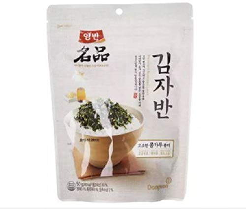 Dongwon Premium Seasoned Seaweed Laver 50G - Garnish Of Various Dishes, Convenient Lunch Box Side Dishes, Meals For Travel Or Camping Side Dish Suitable For. #TOP5
