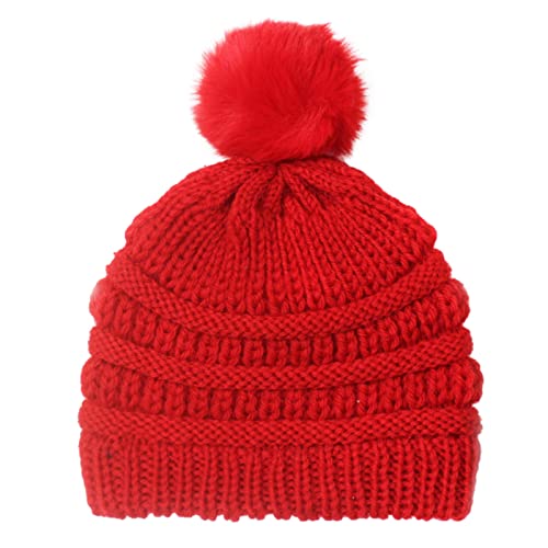 Toddler Beanie Kids Winter Hats Infant Warm Knit Cap Newborn Winter Warm Hat for Boys Girls