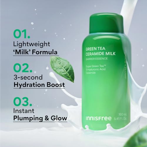 Image of Innisfree Green Tea Ceramide Milk and Seed Skin- Toner