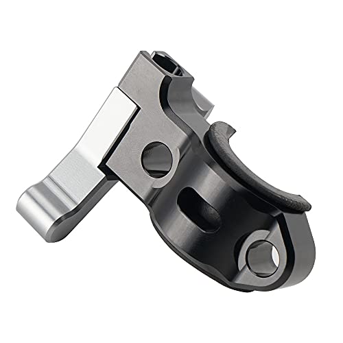 Nicecnc Universal Black Rotating Bar Clamp Hot Start Lever Compatible With Honda Xr650L Xr600R Xr400R Xr250R Xr250L Crf150R/F Crf230F Crf250R Crf250X Cr125R Cr250R Cr500R Cr80R Cr85R,See Fitment #TOP6