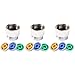 12 pcs Shower Flow Limiters Shower Adapter Limiter Shower Flow Transfer Valves Home Tool