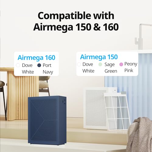 Coway Airmega 150 Genuine Air Purifier Replacement Filter Set, HEPA Filter and Active Carbon Filter, AP-1019C-FP