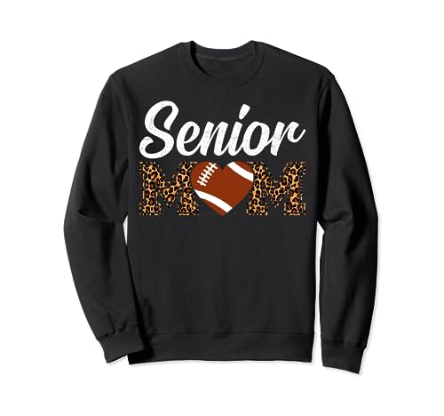 Senior mom graduate football player mom sudadera