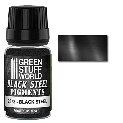Green Stuff World Green/Black Stuff World Steel Pigments 30Ml
