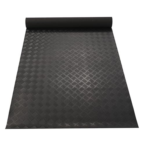 MYOYAY Tapis en caoutchouc au mètre - 500 x 100 cm - Revêtement de sol en caoutchouc de 3 mm -...
