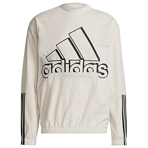 Sweat-shirt adidas U Q4 Bluv SWT mixte coupe moderne et coton doux
