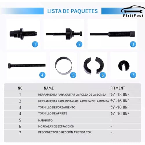 Extractor de poleas Truper 8 Imagen adicional
