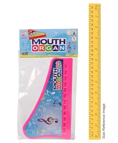 Image of Ratna's Musical Mouth Organ Senior Toy Musical Instrument for Kids (Assorted Colours & Designs) (Pack of 2)