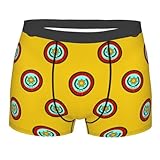 RTATBY Eastern Band Cherokee Flag Men's Underwear Boxer Briefs Cozy Breathable Boxer Brief for Men Black