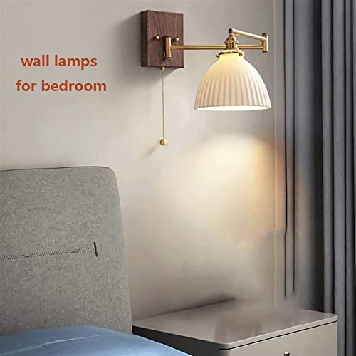 Lámpara de pared plegable para ganar espacio en dormitorios y guardarropas 3