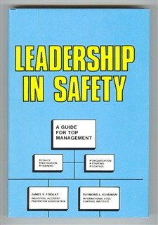 Hardcover Leadership in Safety Book