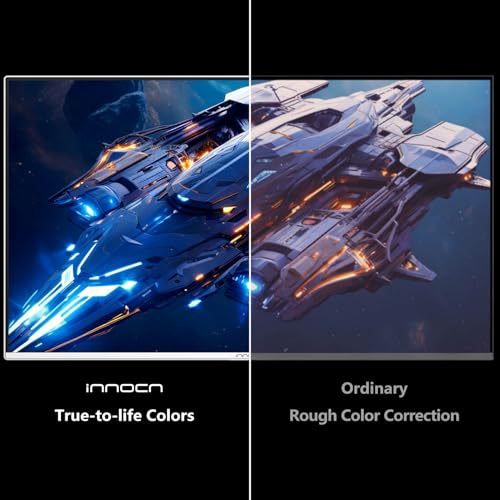 INNOCN 27" QD-OLED 2K QHD 2560 x 1440P 280Hz 240Hz PC Computer Gaming Console Monitor, G-Sync Compatible, 0.03ms, HDR400, 10Bits, HDMI 2.1, DisplayPort, Speaker, Adjustable Stand - 2780s - Image 6