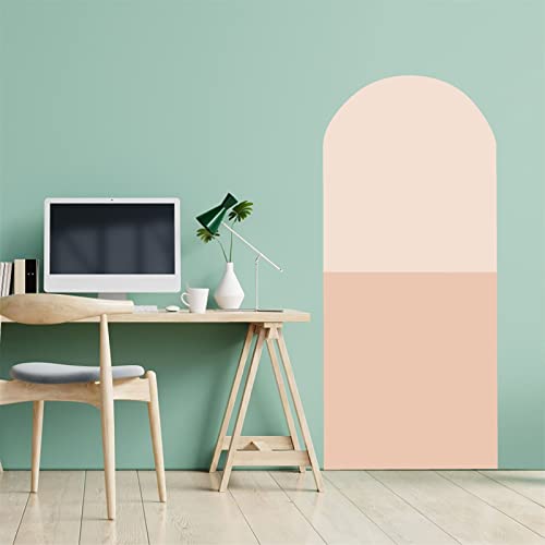 Arch Wall Decals Modern Wall Stickers Minimalist Wall Decal Vinyl Wall Decals Removable Accent Wall Peel And Stick Wall Stickers For Kids Bedroom Living Room Decor #TOP3