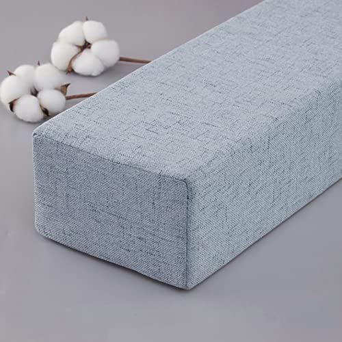 Cojín de protección portátil para mesita de noche, soporte de almohada para sofá, relleno de huecos de puente de colchón para camas individual/king, relleno de costuras de cama de alta densidad