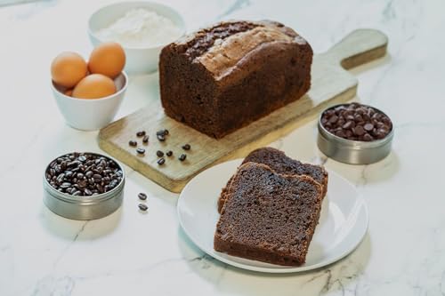 Image of Nadel - Naturally Delicious Cappuccino Chocolate Chip bread, Lunch snack breakfast bars coffee cake, Natural fresh brand mocha chocolate cake 24 pack