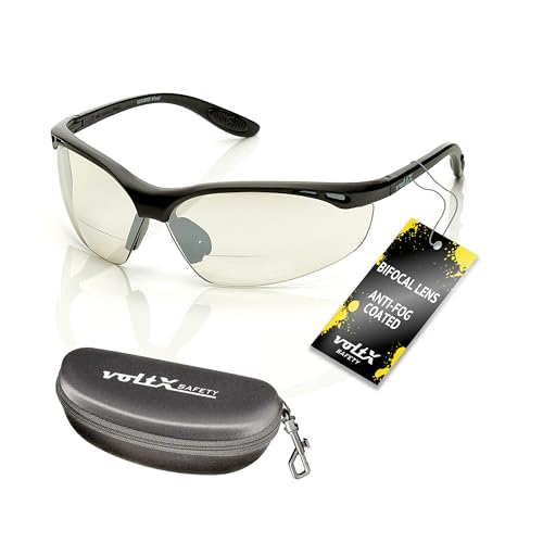 Lunettes bifocales voltX de chantier avec verres miroir teintés