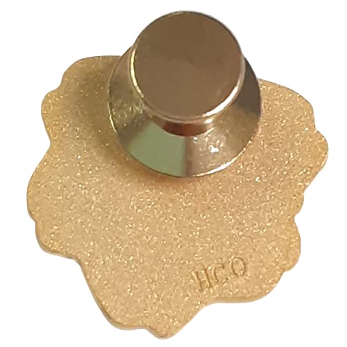 Patriotic Pins Lest We Forget Crimson Poppy Flower | 3/4" X 3/4" | Honor Military Sacrifice | Commonwealth Lapel Pin & Brooch | Made From Bronze | Black And Crimson Red Enamel Accents | Travel Pouch & Gift Box Included #TOP2