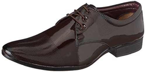 Centrino Brown Patent Formal Shoe for Mens 20206-2 (B0B6J8XX4S) Amazon Price History, Amazon Price Tracker