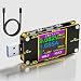 USB C Power Meter Tester, Eversame USB Voltmeter Ammeter Load Tester with Braided USB C to USB C Cable(1.5Ft/50cm) - Test Speed of Charger Cables - PD 2.0/3.0 QC 2.0/3.0/4.0